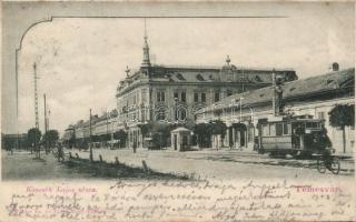 Temesvár Kossuth street, tram (fl)