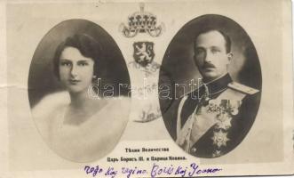 Boris III of Bulgaria and Giovanna of Italy