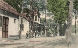 Menyházafürdő railway station (Rb)