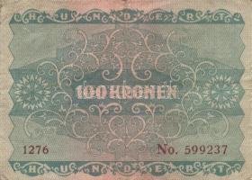 Ausztria / Osztrák-Magyar Bank 1922. 100K T:III