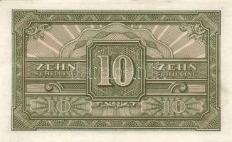 Ausztria / Szövetséges katonai megszállás 1944. 10Sch (2x) sorszámkövető T:I
Austria / Allied Milita...