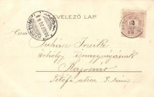 1899 Szeged litho s: Geiger