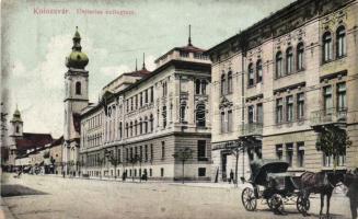 Kolozsvár Unitarian college, the shop of Károly Kövendy (fl)