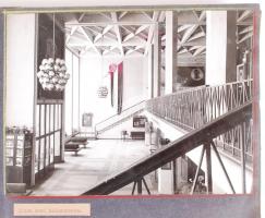 1950-1960 Dunaújváros fotóalbuma, különböző méretű városképekkel