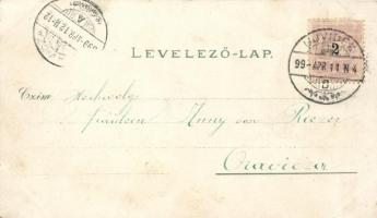 1899 Újvidék litho