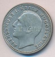 Jugoszlávia 1931. 10D Ag "I. Sándor" T:2- Yugoslavia 1931. 10 Dinara Ag "Alexander I" C:VF