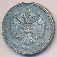 Jugoszlávia 1931. 10D Ag "I. Sándor" T:2-
Yugoslavia 1931. 10 Dinara Ag "Alexander I&...