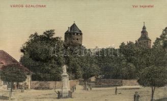 Városszalónak castle entrance