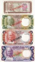 Sierra Leone 1978. 1L,2L,5L,50L sor "Specimen" fny-sal T:I
