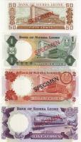 Sierra Leone 1978. 1L,2L,5L,50L sor "Specimen" fny-sal T:I