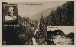 Szurdok pass, General Arz von Straussenburg