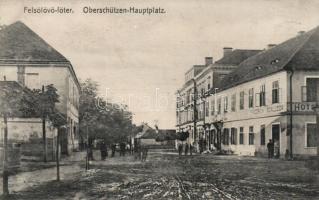 Felsőlövő Main square, hotel (gluemark) (fl)