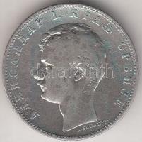 Szerbia 1897. 1D Ag "I. Sándor" T:3
Serbia 1897. 1 Dinara Ag "Alexander I" C:F