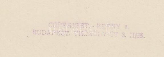 1932 Kerny István (1879-1963): Méhek. Vintage fotó, hátoldalán szerzői pecséttel jelzett, 17x17cm