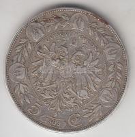 Ausztria 1909. 5K Ag "Ferenc József" T:2-
Austria 1909. 5 Corona Ag "Franz Joseph I&q...