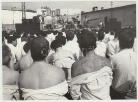 1987 3db felvétel az Edda Művek váci börtönben tartott koncertjéről, 13x18cm