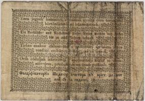 1849. 2Ft "Kossuth-bankó" fekvő T:III/IV