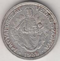 1939. 2P Ag "Madonna" T:2-