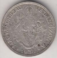 1938. 2P Ag "Madonna" T:2-