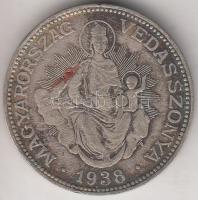 1938. 2P Ag "Madonna" T:2-