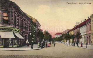 Pardubice shop of V. Singer (EB)