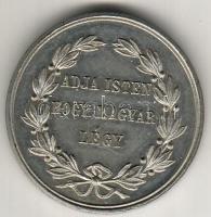 1860. "Kisfaludy Sándor" fém plakett T:1/2