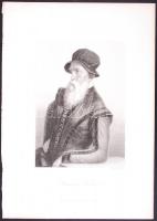 1864 Benvenuto Cellini, acélmetszet. Forrás: Friedrich Pecht. Lepzig, 1864, F. A. Brockhaus. 28x20cm