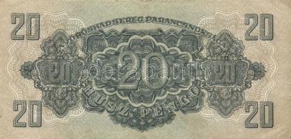 1944. 100P + 20p + 5P "A Vöröshadsereg Parancsnoksága" T:III,III-