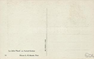 La Jolie Maud; Erotic art postcard s: Raphael Kirchner