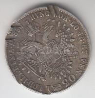 1856E 20Kr Ag "Ferenc József" osztrák típus T:2- erős ph