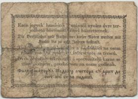 1849. 30Kr "Kincstári utalvány" T:III-