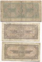 Szovjetunió 1938. 1R (2x) + 3R T:III,III-
Soviet Union 1938. 1 Ruble (2x) + 3 Rubles C:F,VG
