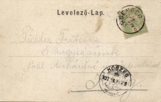 Csepreg Iskola tér, Hosszú utca, Kohn Sándor kereskedése