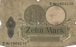 Németország 1906. 10M + 1910. 1000 Mark + 1929. 10M + 1929. 20M + 1933. 50M T:vegyes
Germany 1906. 1...