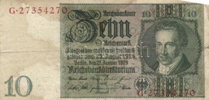 Németország 1906. 10M + 1910. 1000 Mark + 1929. 10M + 1929. 20M + 1933. 50M T:vegyes
Germany 1906. 1...