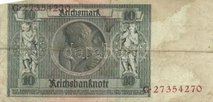 Németország 1906. 10M + 1910. 1000 Mark + 1929. 10M + 1929. 20M + 1933. 50M T:vegyes
Germany 1906. 1...