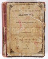 Dobozi István: A községi közigazgatás kézikönyve. Elméleti és gyakorlati útmutató. Bp, 1881. A szerző tulajdona, (viseltes állapotban)