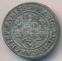 Osztrák Államok / Salzburg 1681. 3Kr Ag "Maximilian Gandolph" T:2
Austrian States / Salzbu...