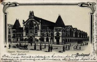 Budapest IX. Központi Vásárcsarnok litho