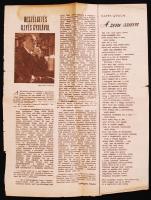 Illyés Gyula: Kézfogások. Bp., 1956, Magvető. Kiadói egészvászon kötésben, védőborítóval - Első kiad...