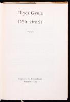 Illyés Gyula: Dőlt vitorla. Bp., 1965, Szépirodalmi. Kiadói egészvászon kötésben, védőborítóval
