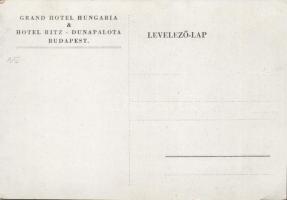 Budapest, Hotel Ritz Dunapalota, Hungária Szálloda (EK)