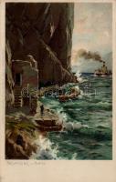 Tremosine port litho s: M. Zeno Diemer