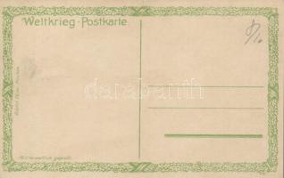 German military propaganda, humour, litho s: M. Trübe