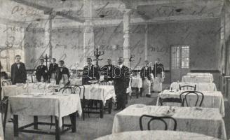 Tarcsafürdő, spa restaurant of Béla Szabó and his son (EK)