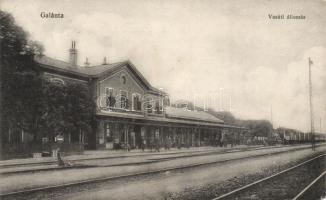 Galánta railway station (fa)