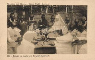 Kenya mission, sewing school in women's college, folklore (fa)