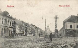 Munkács Main street (pinhole)