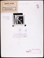 1969 Darkó István: Tiszacsegei cigányok. Portré, hátoldalán szerzői pecséttel, több hazai és külföld...