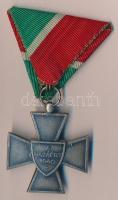1940. "Nemzetvédelmi Kereszt / A Hazáért" kitüntetés mellszalaggal T:2
Hungary 1940. Natio...